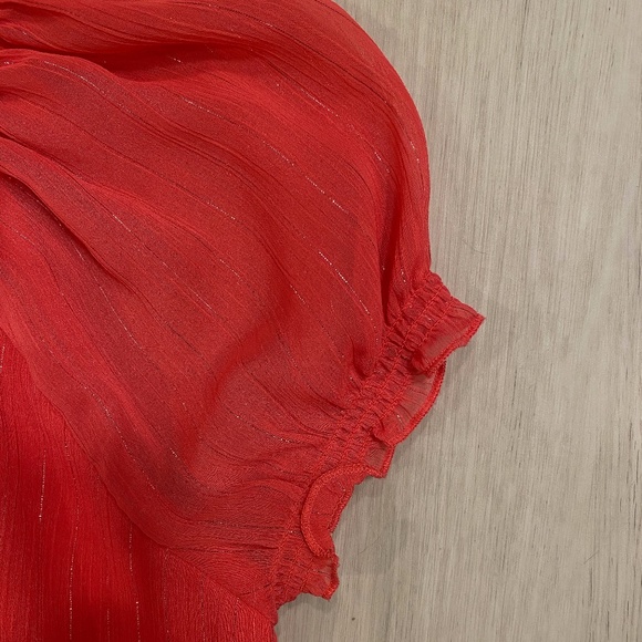 Salmon colored Blouse - Picture 3 of 5